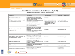 Programma Focus Informa 28 settembre-Castel Madama