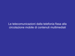 Le telecomunicazioni
