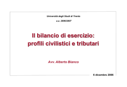 Diapositiva 1 - Università degli Studi di Trento