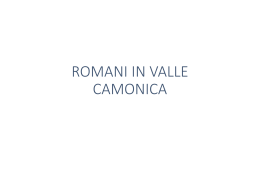 Romani in Valle Camonica