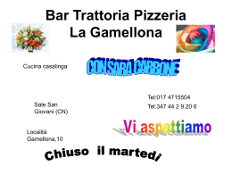 Bar Trattoria Pizzaria