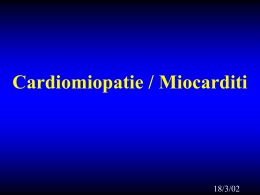 Cardiomiopatie / Miocarditi