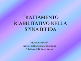 SPINA BIFIDA - Scienze Neurologiche e del Movimento
