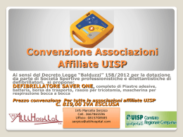 Convenzione Associati UISP