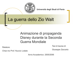 ZACCARIA - Cim - Università degli studi di Pavia