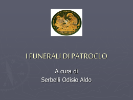 I funerali di Patroclo