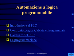 Automazione a logica programmabile (PLC)