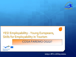 YES! Employability - Young Europeans, Skills for Employability in