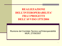 Slides_Interoperabilita`_27-09-2007(Merola)