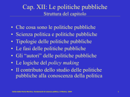 scienzapol12 - Dipartimento di Scienze Politiche e Sociali
