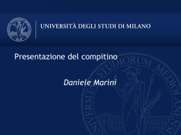 09c-Compitino - Università degli Studi di Milano