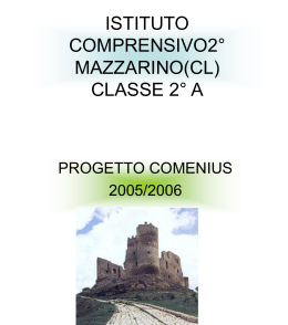 ISTITUTO COMPRENSIVO2° MAZZARINO(CL)