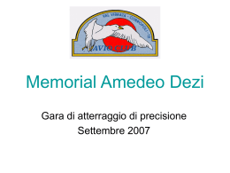 Memorial Amedeo Dezi