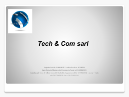 TECH & COM sarl