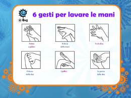 6 gesti per lavarsi le mani - e-Bug