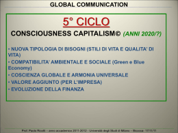 global communication - Università degli Studi di Milano