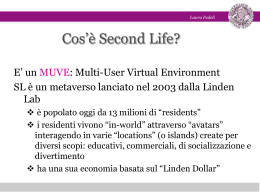 Cos`è Second Life?