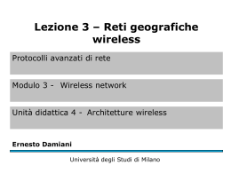 Reti geografiche wireless