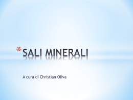 sali minerali di Christian