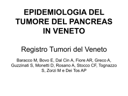 diapositive - Registro Tumori del Veneto