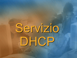 2.1 Configurazione IP e DHCP