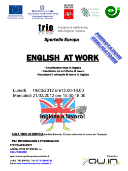 English at Work - Empolese