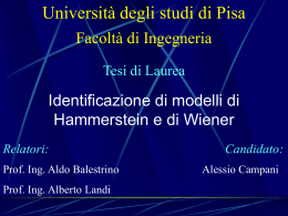 to get the file - Università degli Studi di Pisa