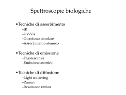 Spettroscopie biologiche - Uninsubria