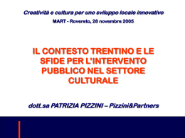slides - Trentino Cultura