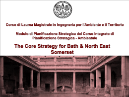 Core Strategy – aspetti strategici (1)