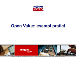 Open Value: esempi pratici