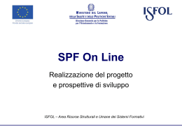 Presentazione SPF