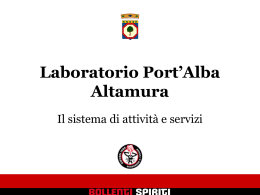 Laboratorio Port`Alba Altamura