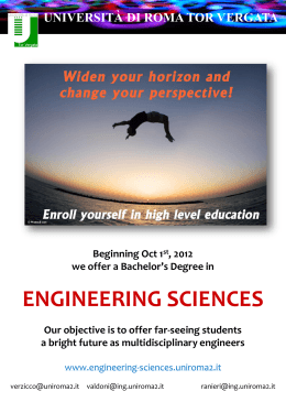Bachelor`s Degrees - Engineering Sciences