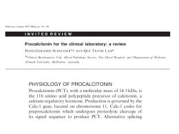 Procalcitonin for the clinical laboratory - Area-c54
