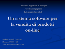 presenta - LIA - Università degli Studi di Bologna