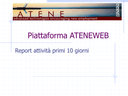 Piattaforma ATENEWEB