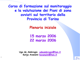 Intervento IRS - Provincia di Torino