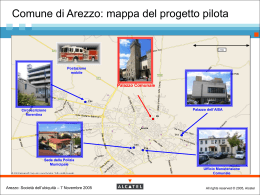 schema rete - Comune di Arezzo