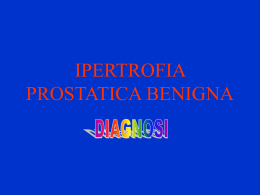 diagnosi ipertrofia prostatica benigna