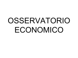 Osservatorio economico