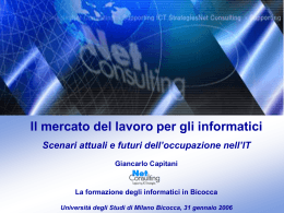 Diapositiva 0 - DISCo - Università degli Studi di Milano
