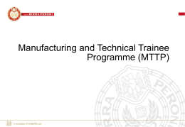 Technical Trainee Development