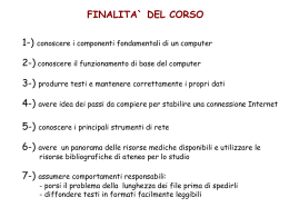 Nessun titolo diapositiva - Fondazione Italiana per lo Studio del