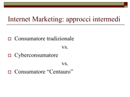 Internet Marketing: approcci intermedi