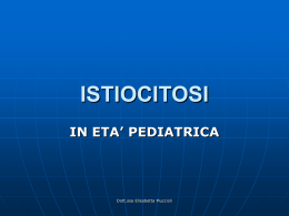 ISTIOCITOSI - PediatriaMuccioli