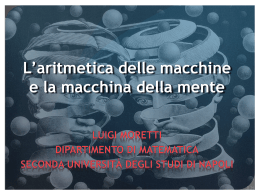 Presentazione Prof. Moretti