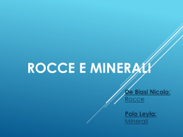 Power Point di Mineralogia