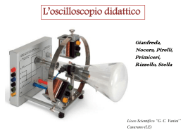 L`oscilloscopio a tubo catodico - “E. De Giorgi” – Università del Salento