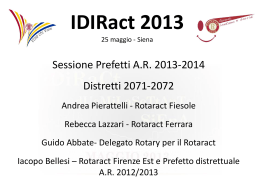 IDIRact 2013 - Sessione Prefetti